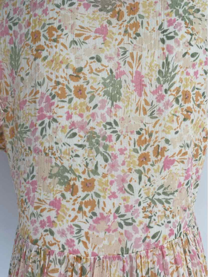 Size L KARLIE Tan Dress
