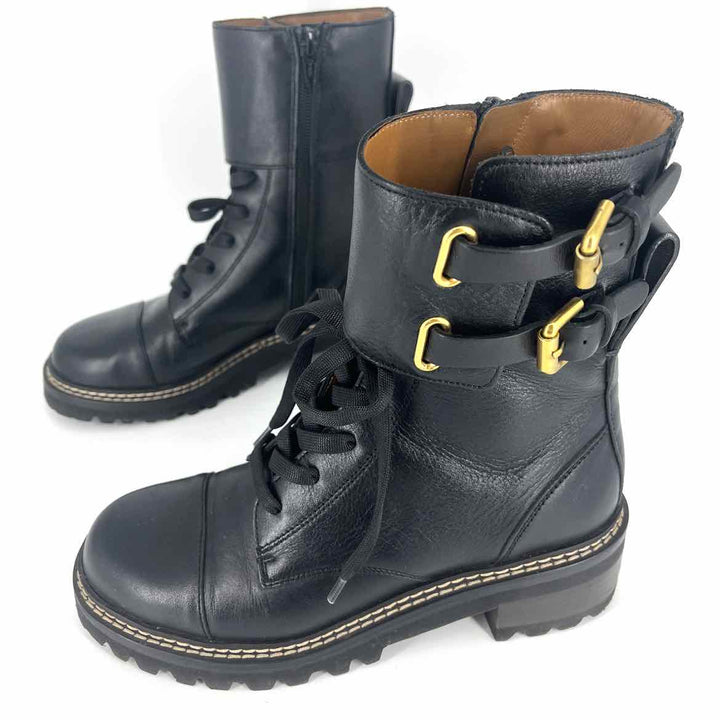 Shoe Size 36.5 SEE BY CHLOE Black Boots