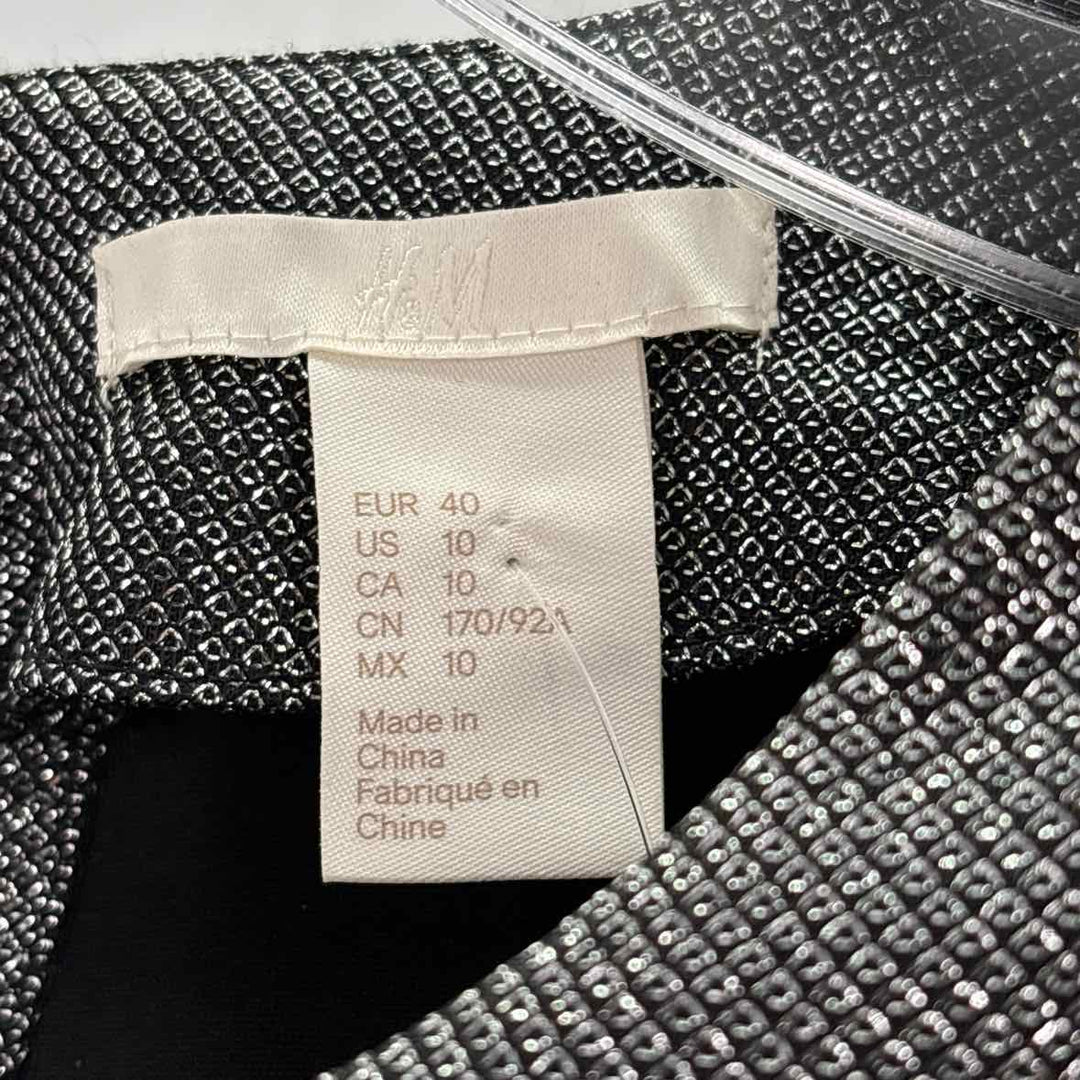Size 10 H&M Silver Dress