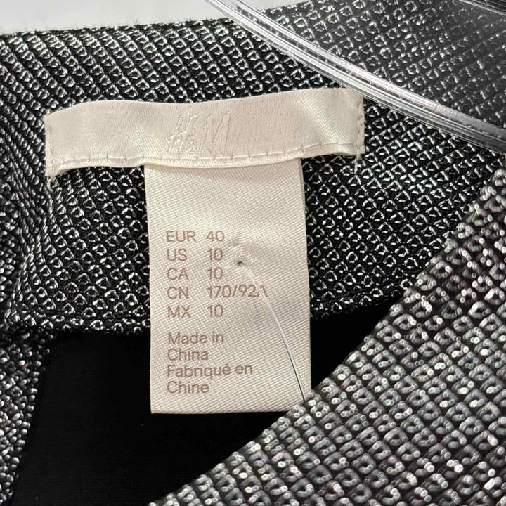 Size 10 H&M Silver Dress