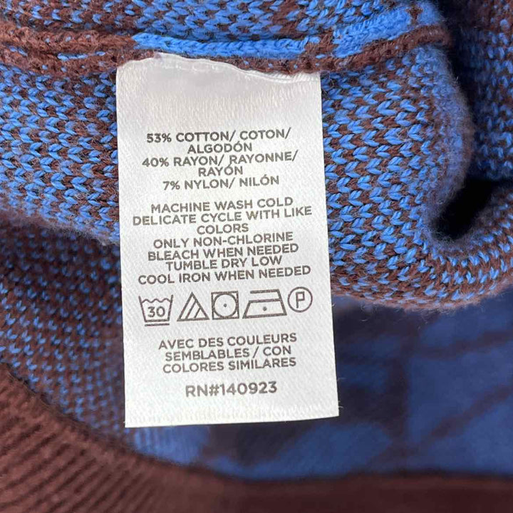 Size 14 Ann Taylor Blue Print Shirt