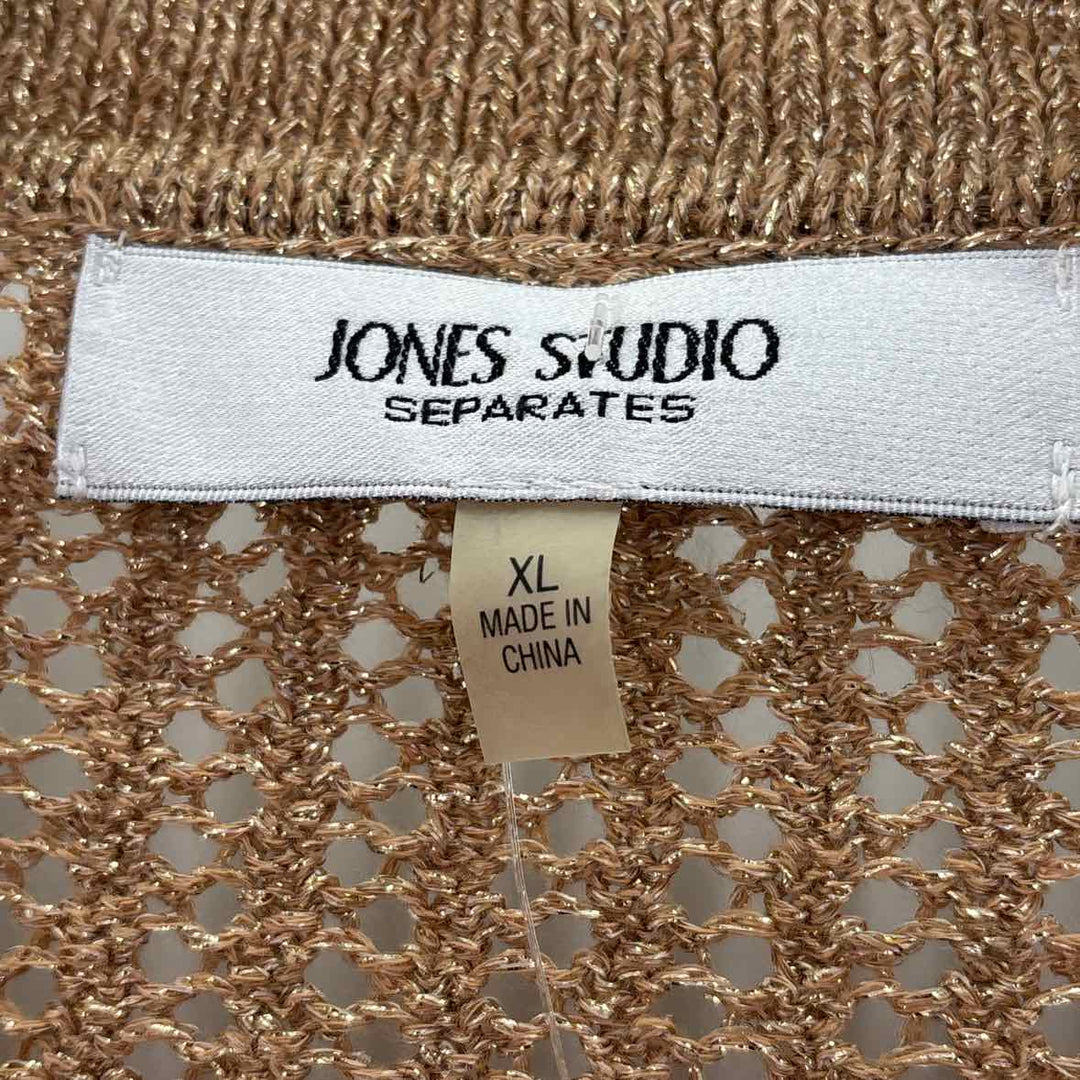 Size XL Jones New York Gold Cardigan