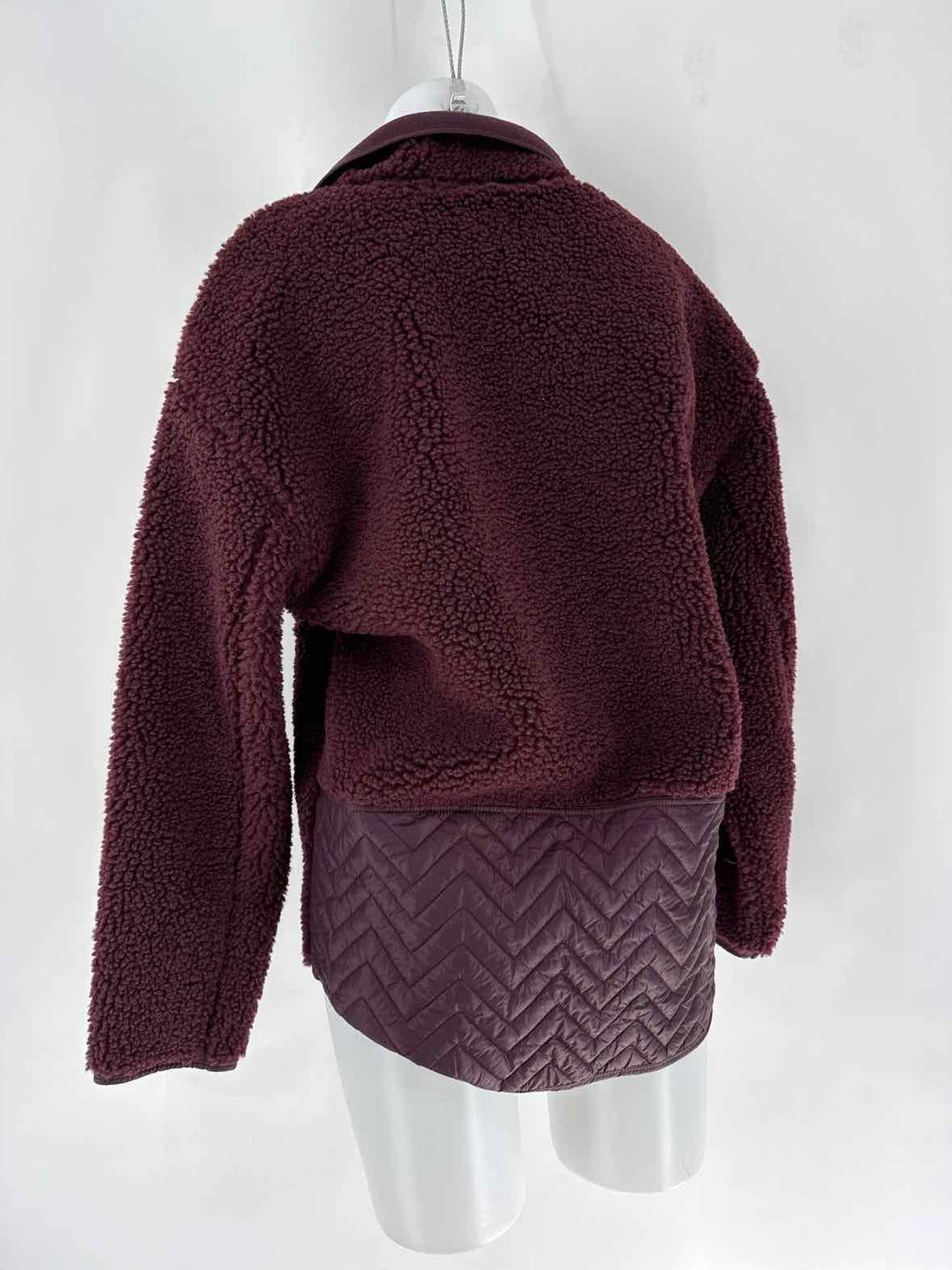 Size M Athleta Burgundy Sweater