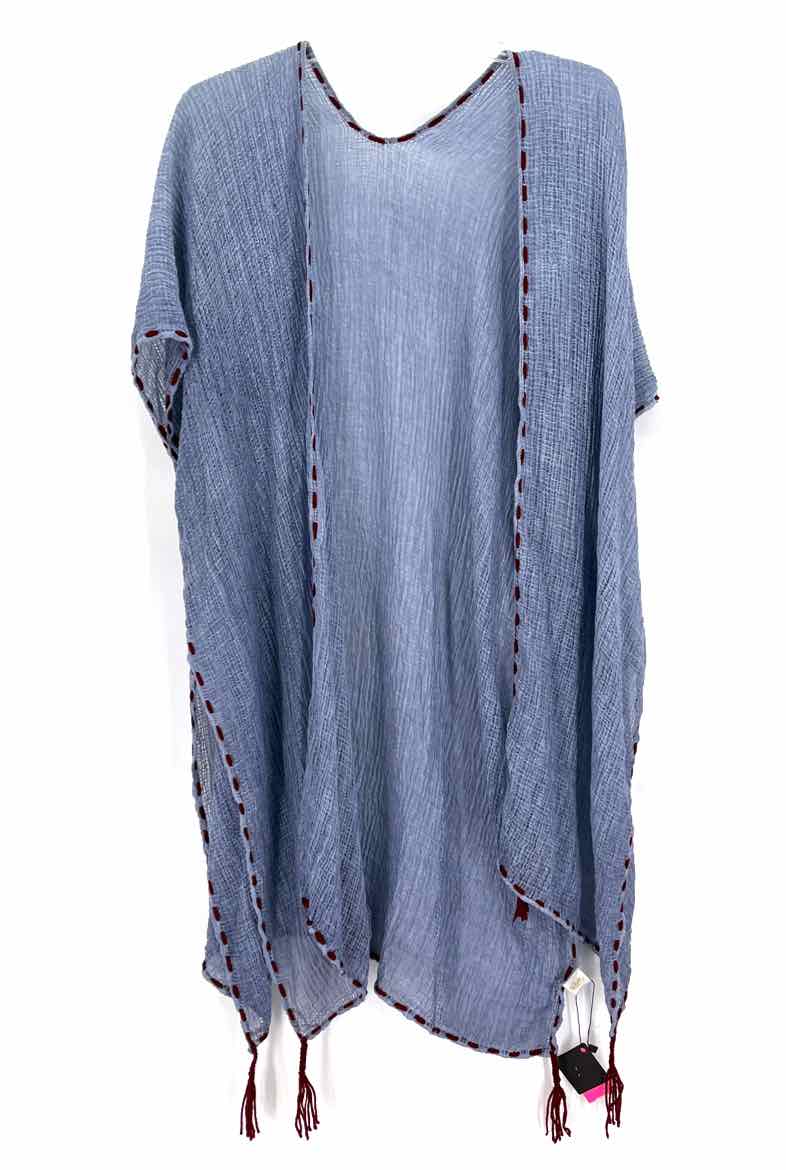 Size One Size Blue Shirt