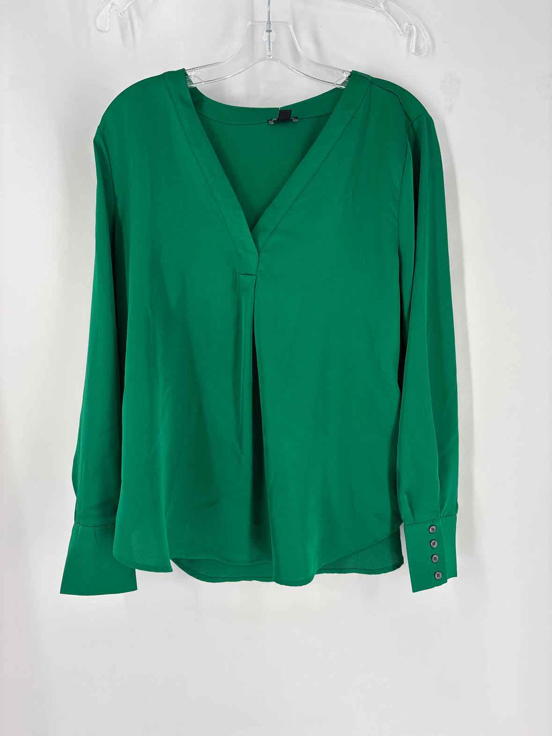 Size M Ann Taylor Green Shirt