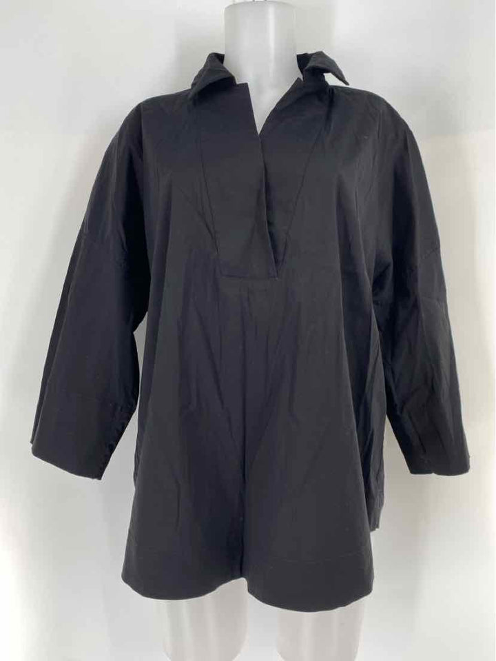 Size 12 Chico's Black Shirt