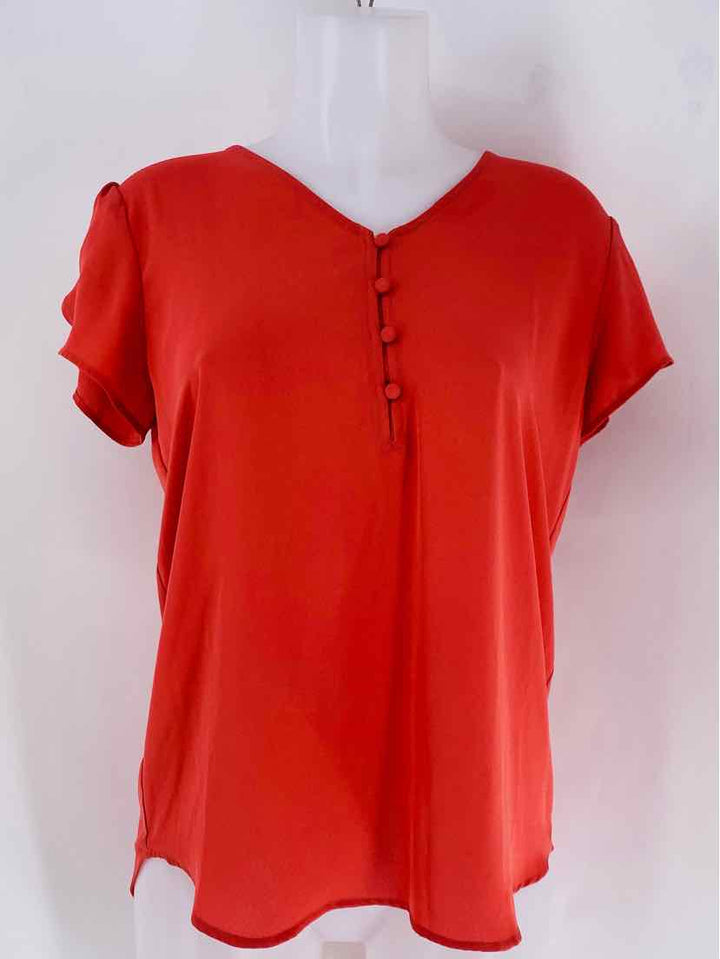 Size S Ann Taylor Peach Shirt
