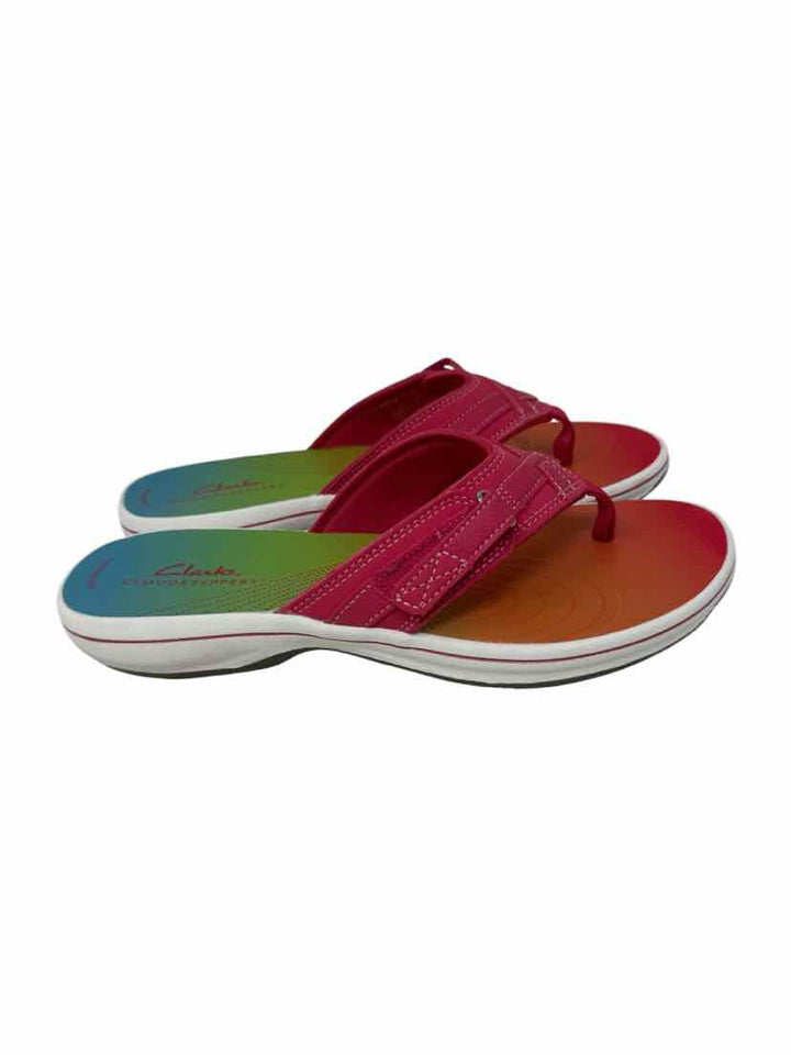 Shoe Size 7 CLARKS Pink Sandals