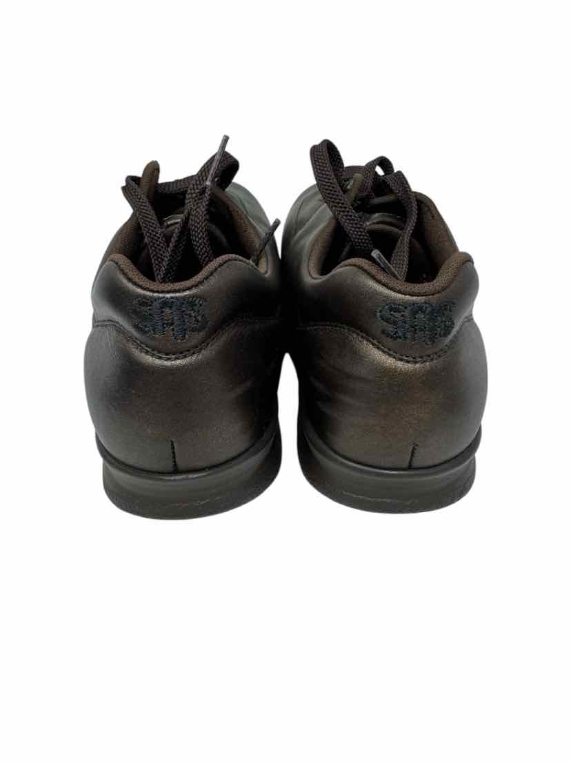 Shoe Size 9.5 SAS Bronze Leather Sneakers