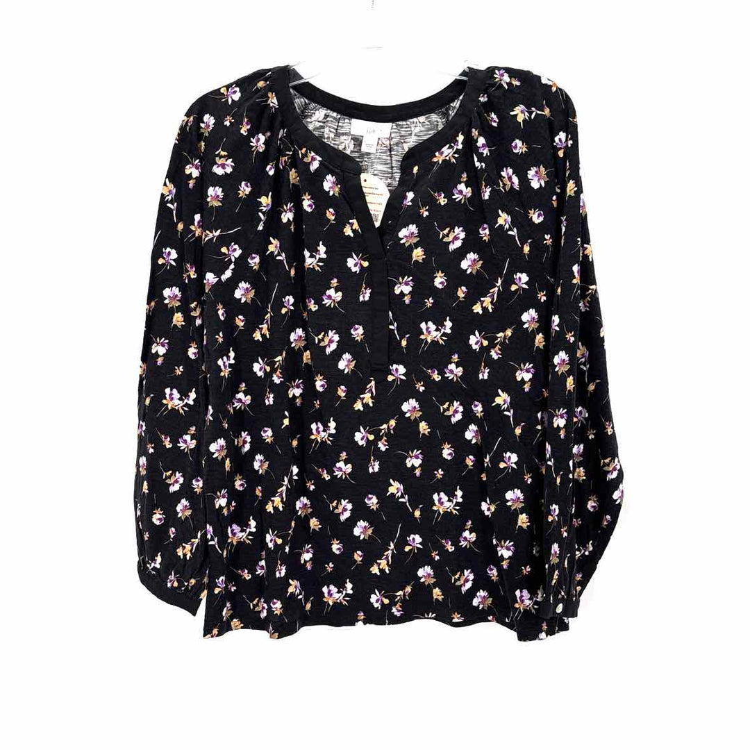 Size M J JILL Black Shirt
