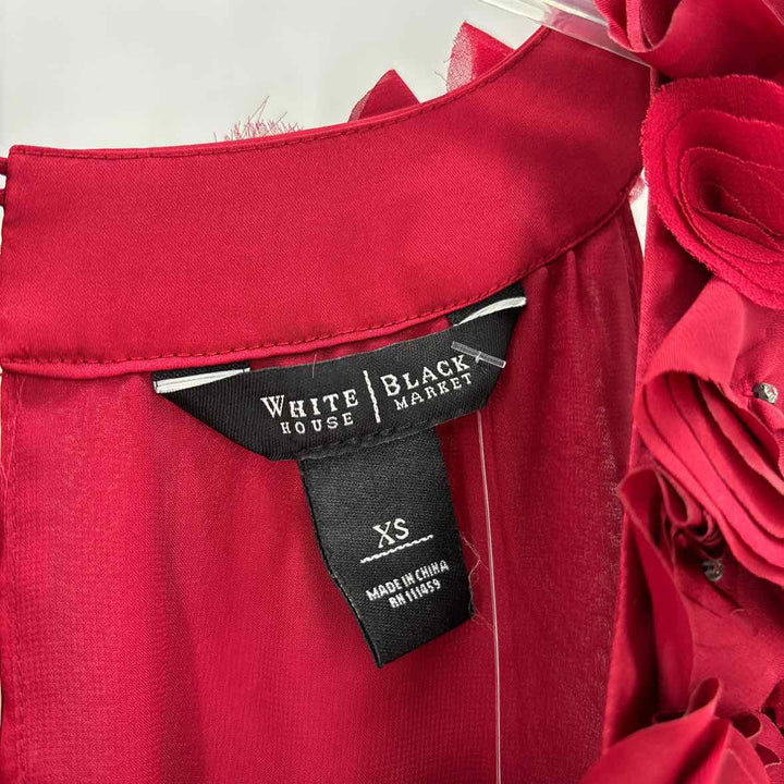Size XS White House Black Market Wine Shirt