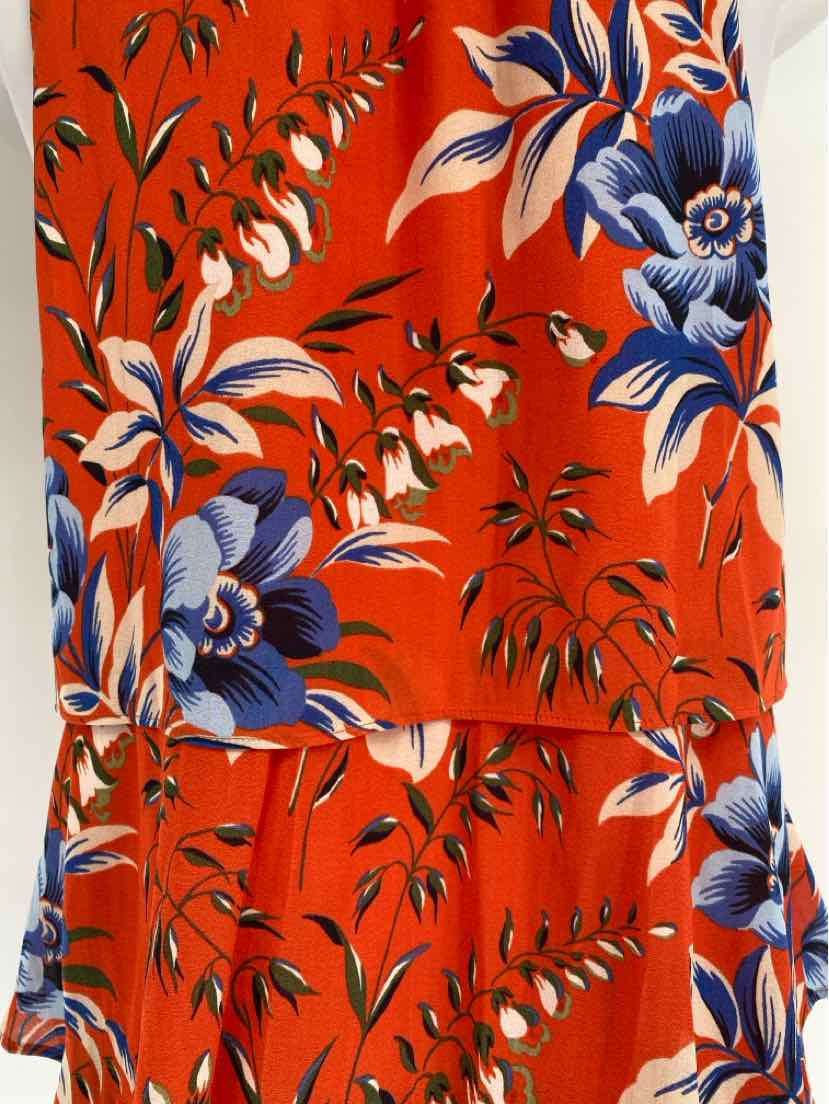 Size M Ann Taylor Orange Dress