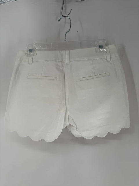 Size 0 J Crew White Shorts
