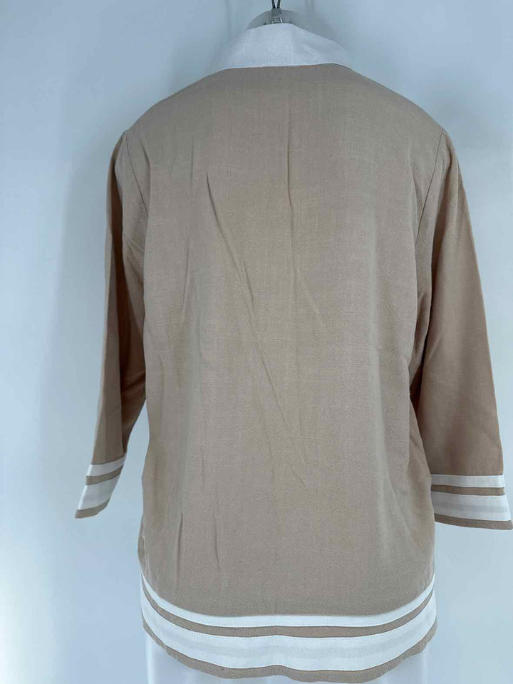 Size S ENTRO Tan Shirt