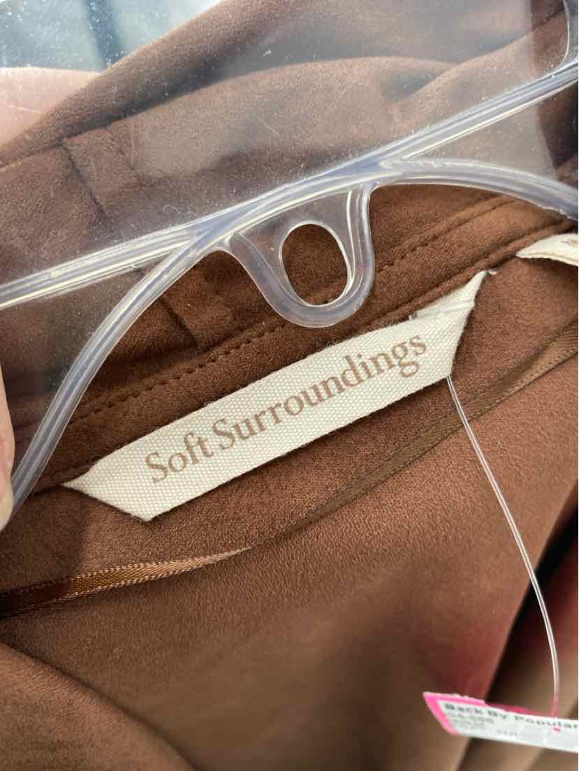 Size M SOFT SURROUNDINGS Brown Jacket
