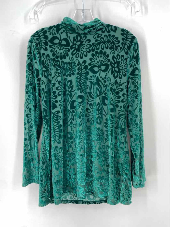 Size M SOFT SURROUNDINGS Green Shirt