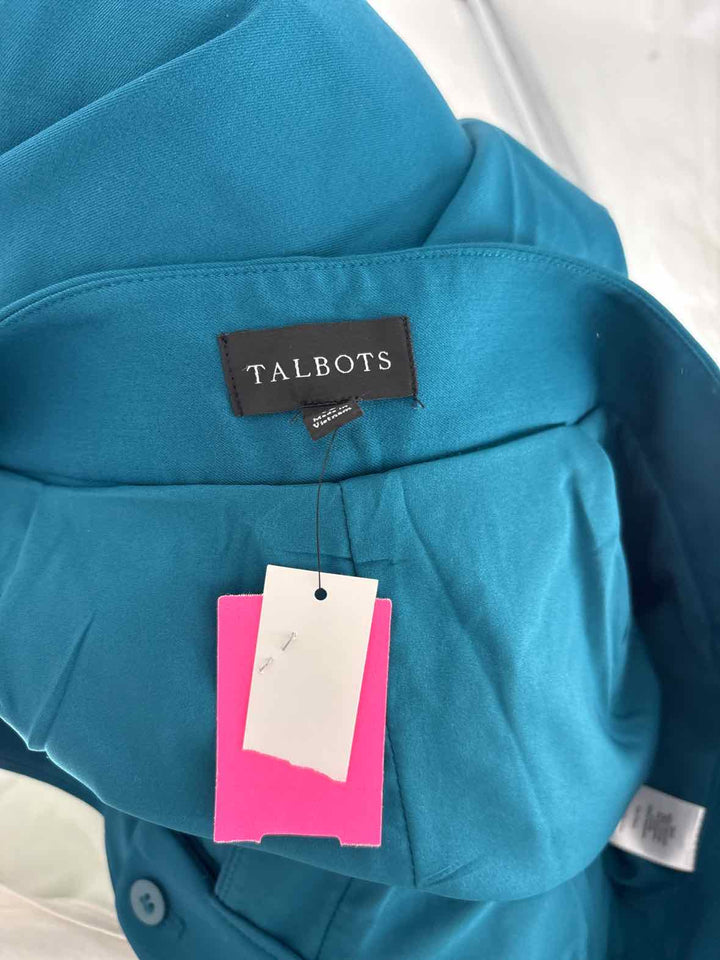 Size 16 Talbots Teal Pants