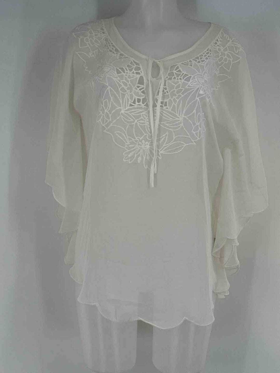 Size S BCBG Cream Shirt