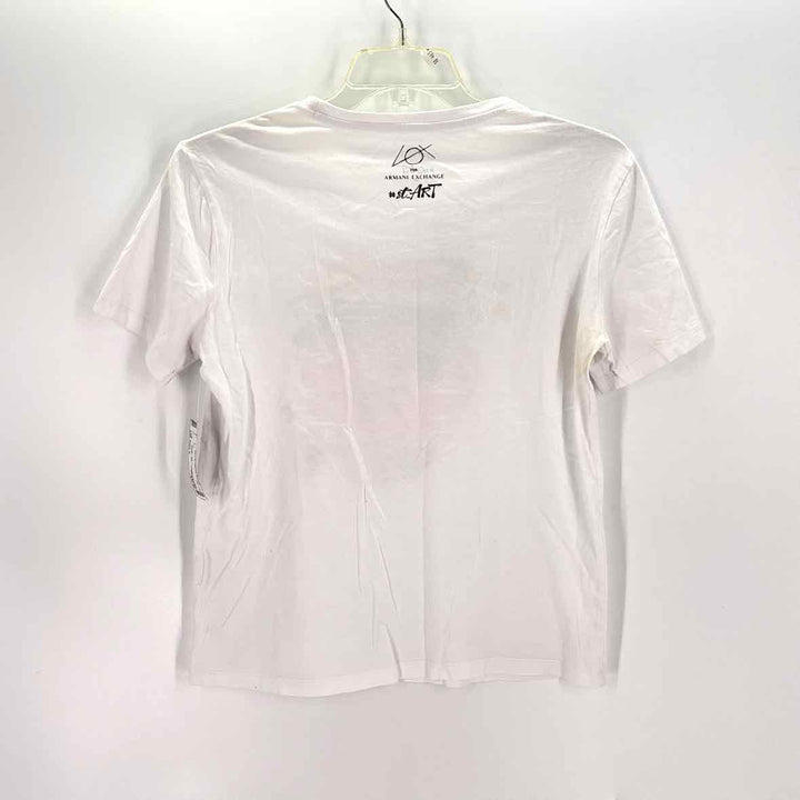 Size S ARMANI EXCHANGE White Cotton Shirt