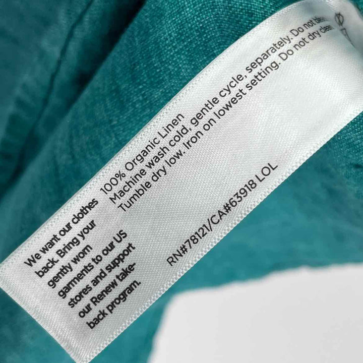 Size L Eileen Fisher Teal Dress