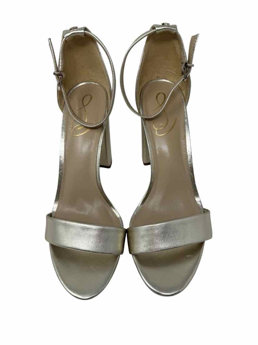 Shoe Size 8.5 Sam Edeleman Gold Sandals