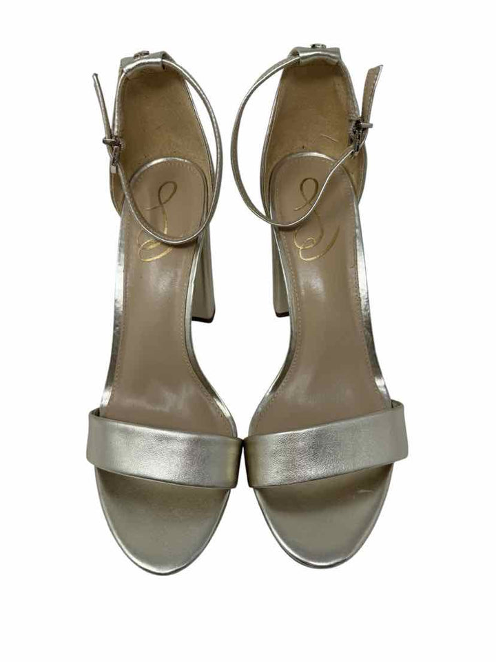 Shoe Size 8.5 Sam Edeleman Gold Sandals