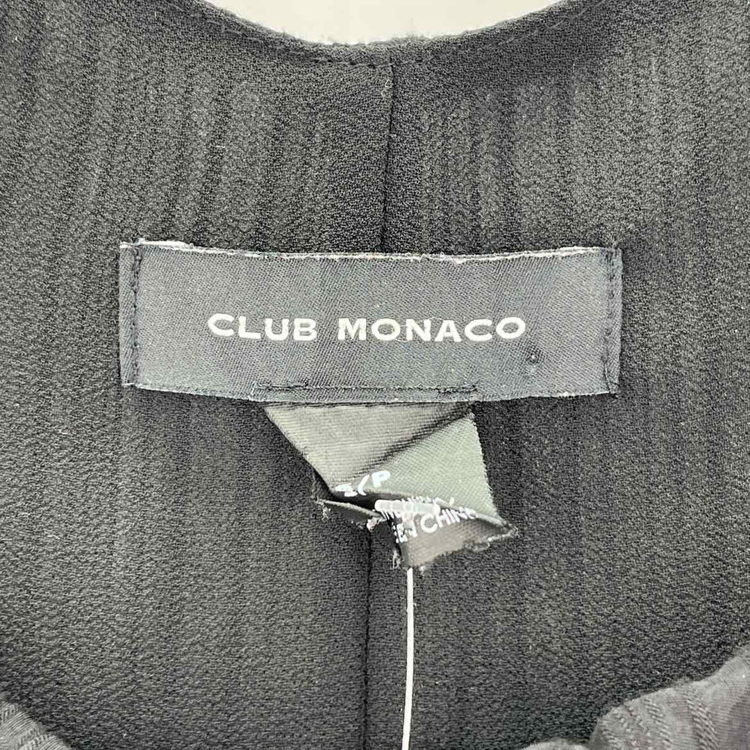 Size S CLUB MONACO Black Shirt