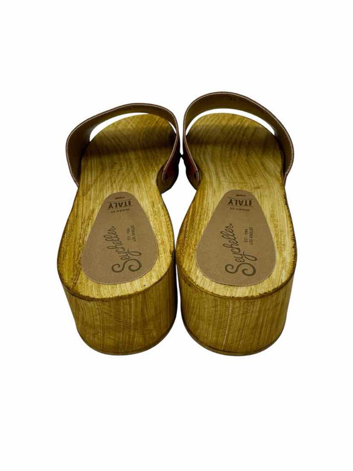 Shoe Size 11 SEYCHELLES Orange Sandals