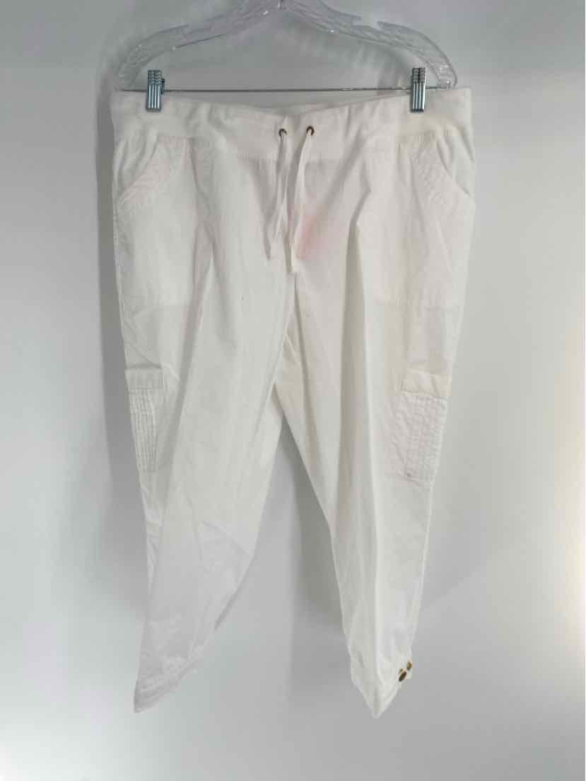 Size L Chico's White Pants