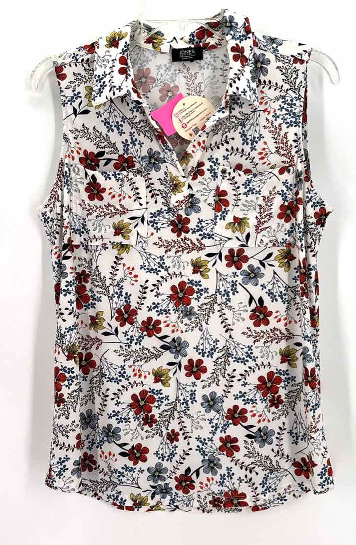 Size S/M Jones New York White Shirt