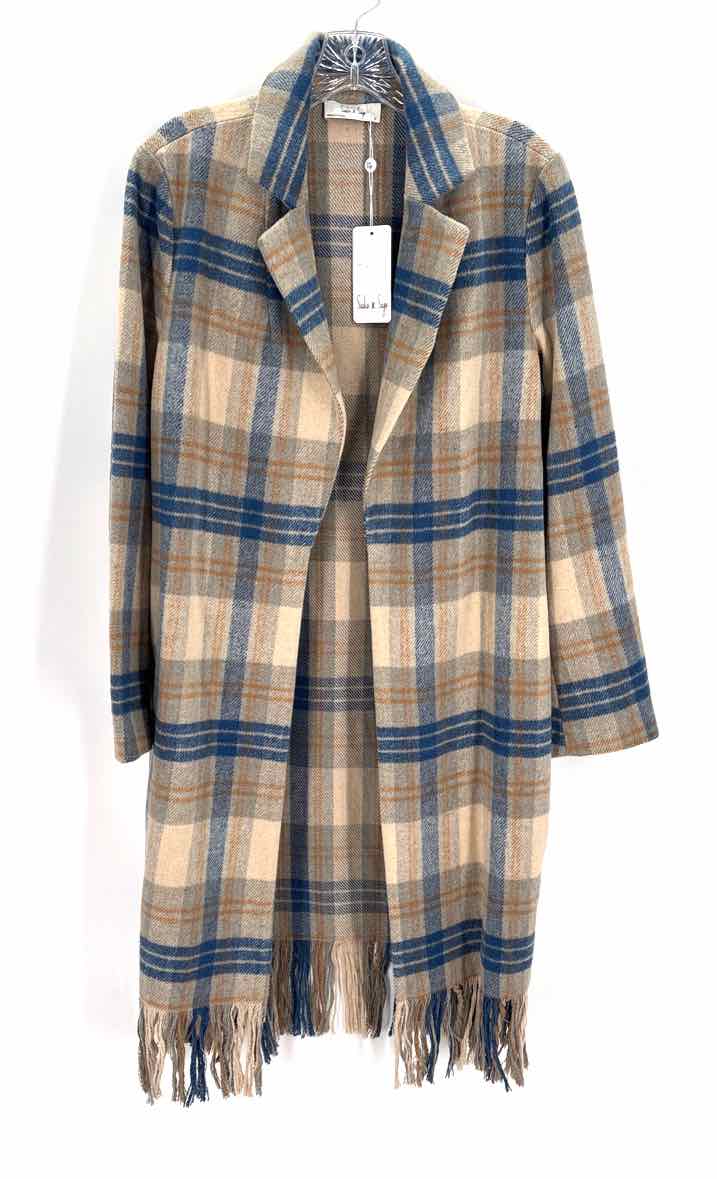 Size S TAN PRINT Jacket
