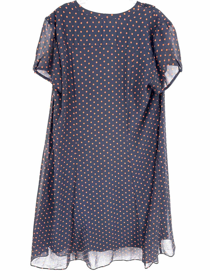 Size 18 MSK Navy Print Dress