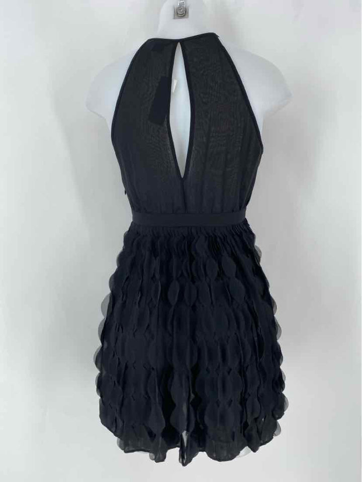 Size 0 DIANE VON FURSTENBERG Black Dress