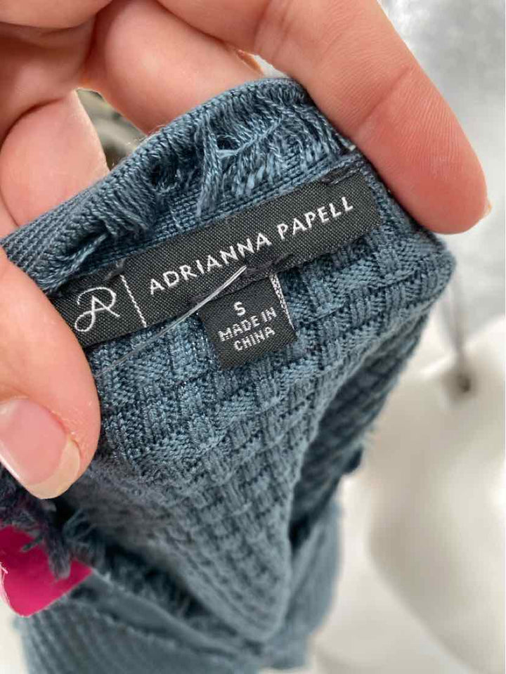 Size S Adrianna Papell Teal Sweater