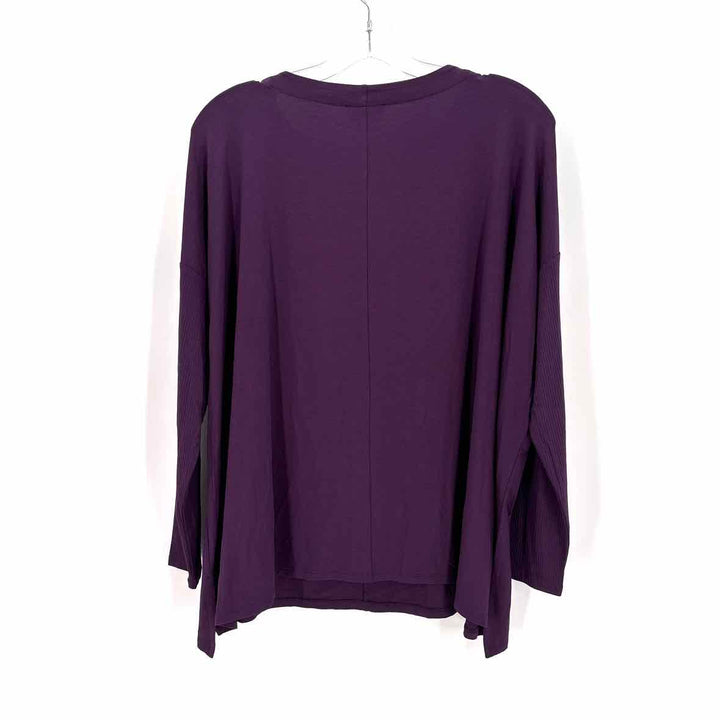 Size M J JILL Purple Shirt