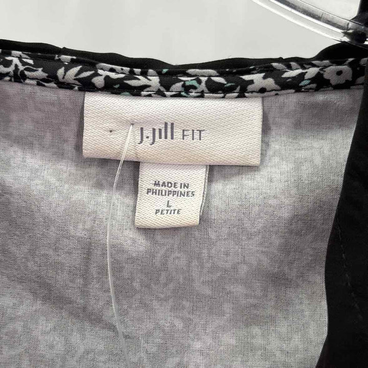 Size L J JILL Black Jacket