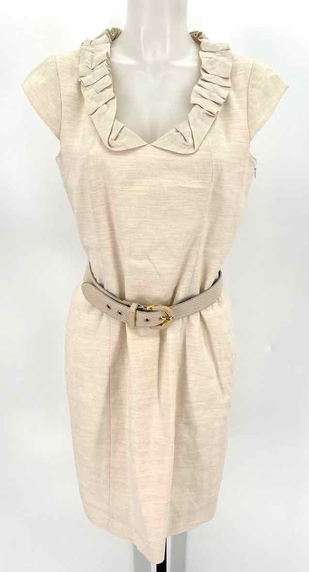 Size 6 ANTONIO MELANI Cream Dress