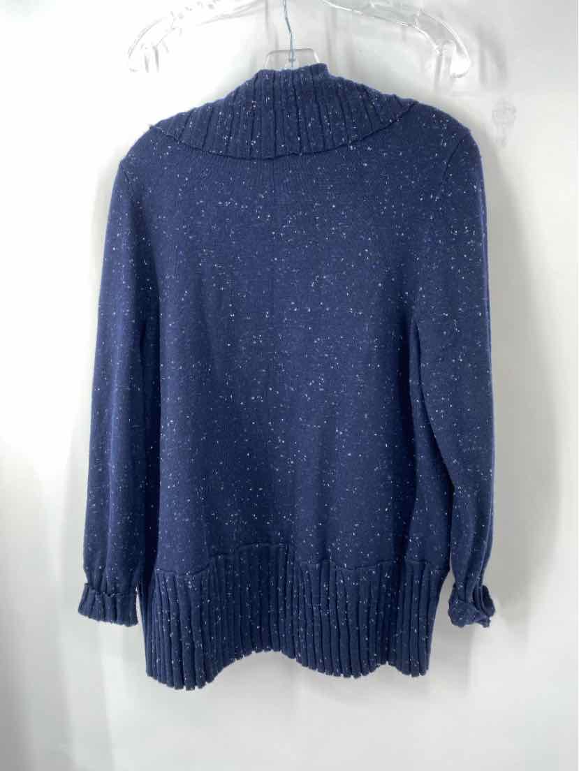 Size L Talbots Navy Sweater