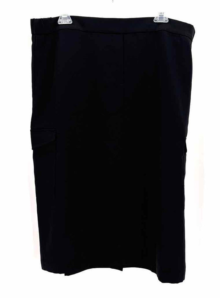 Size L J JILL Black Skirt