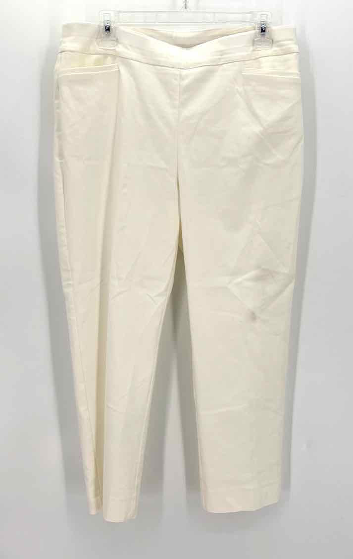 Size 10 Chico's White Pants