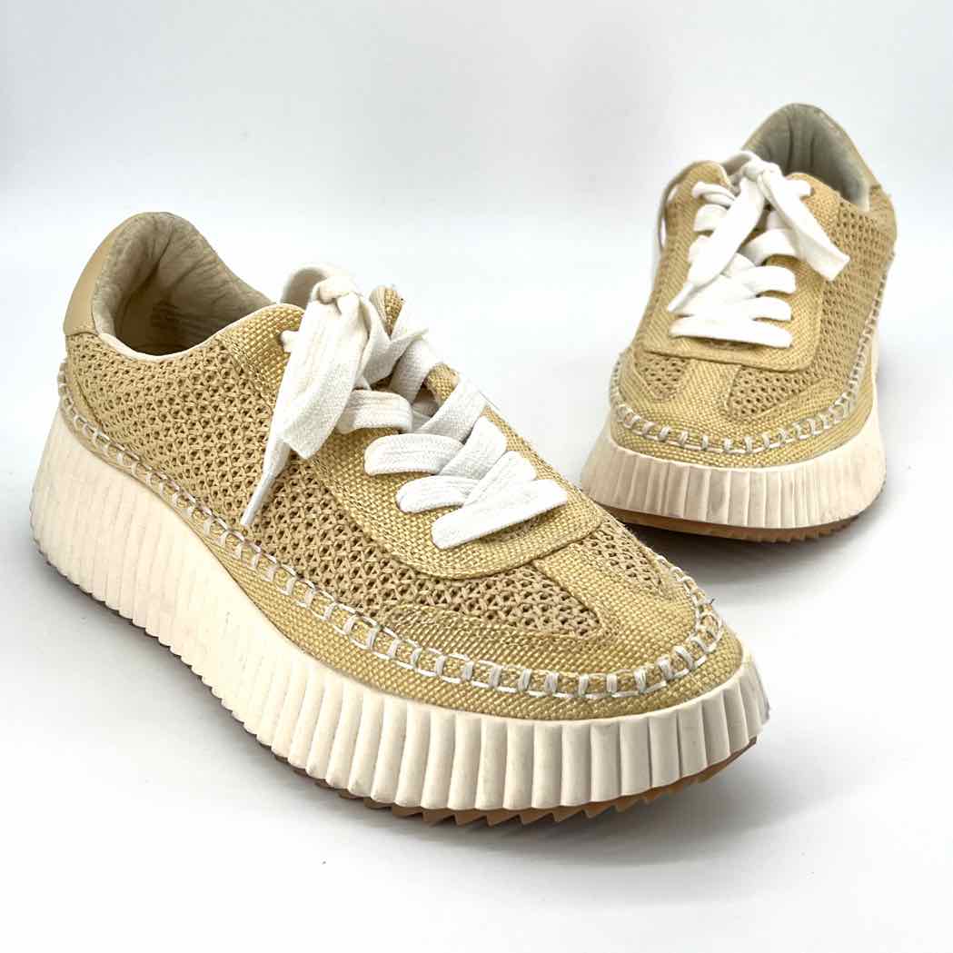 Shoe Size 9 Dolce Vita Tan Knit Sneakers