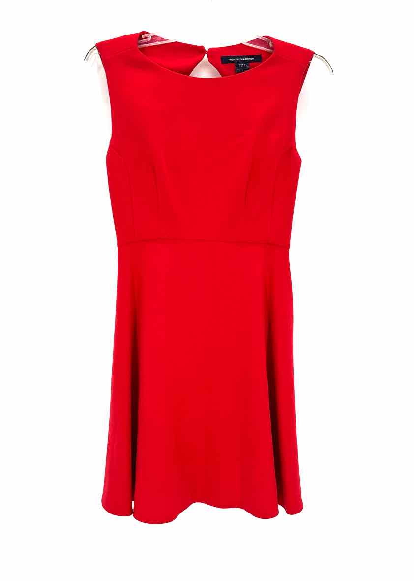 Size 2 FRENCH CONNECTION Red Dress