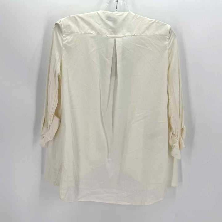 Size S BCBG Cream Shirt