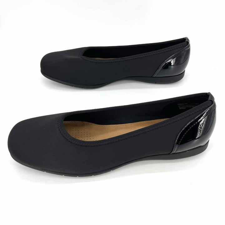 Shoe Size 12 COMFORT Black Flats