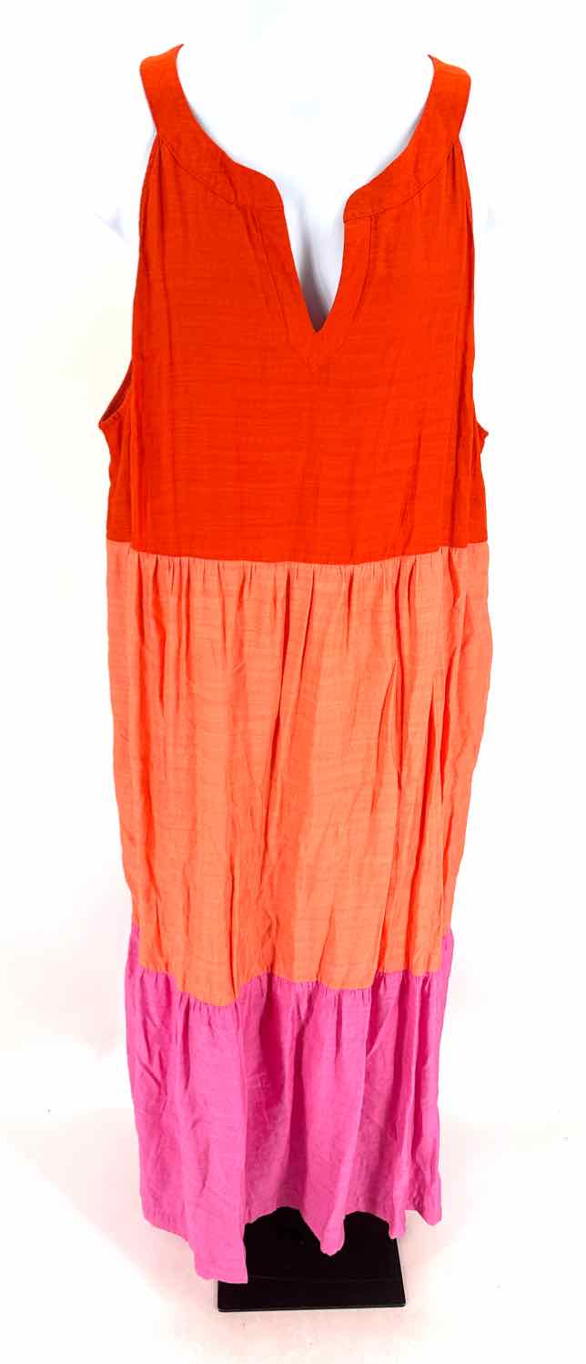 Size 4X J JILL Multi-Color Dress