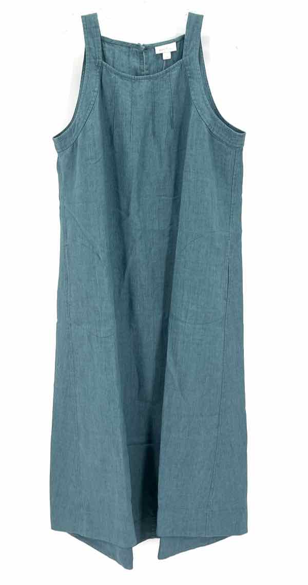 Size M J JILL Teal Dress