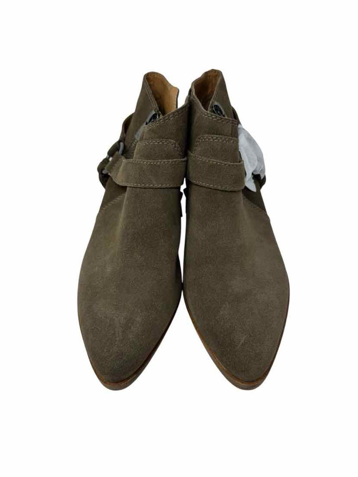 Shoe Size 10 LUCKY Olive Suede Boots