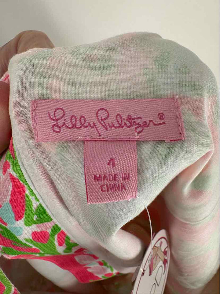 Size 4 Lilly Pulitzer PINK PRINT Dress