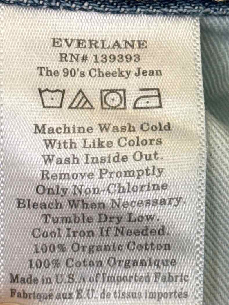 Size 26 EVERLANE Denim Pants