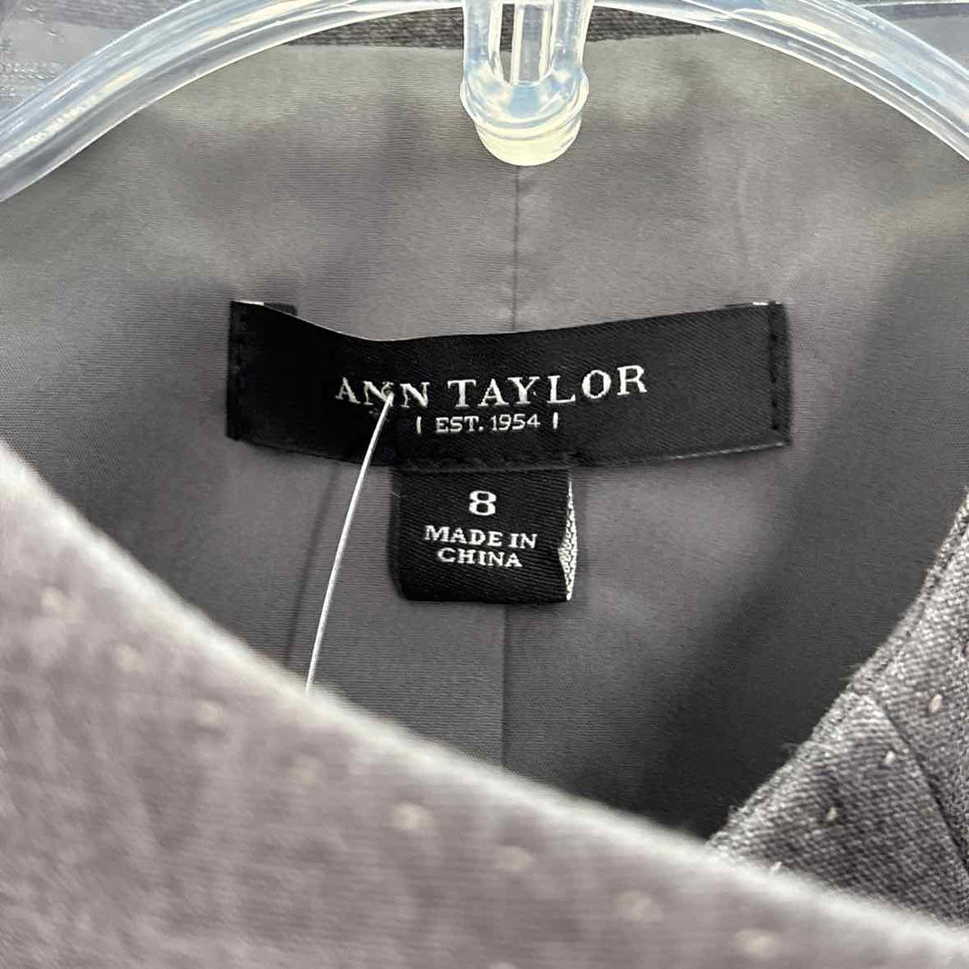Size 8 Ann Taylor Gray Blazer